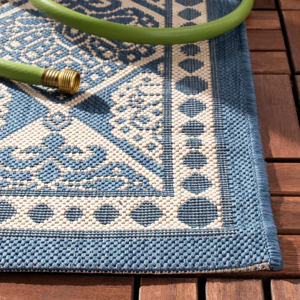 Safavieh Courtyard CY5149B 6&7x22 x 9&6x22 Coffee - Sand Rug