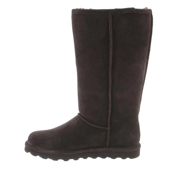 Bearpaw Women's Chocolate Elle Tall Wide Boots - Size 6, Brown