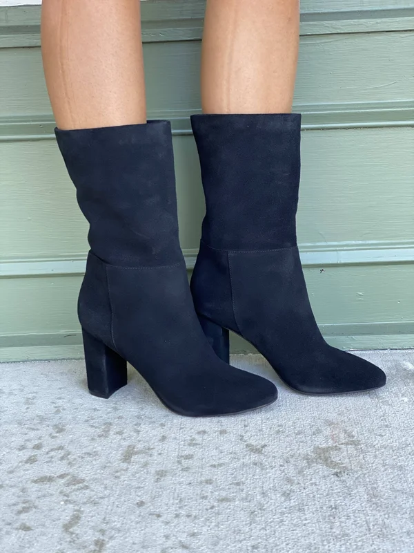 Chinese Laundry - Keep Up Suede Boot - Black 9