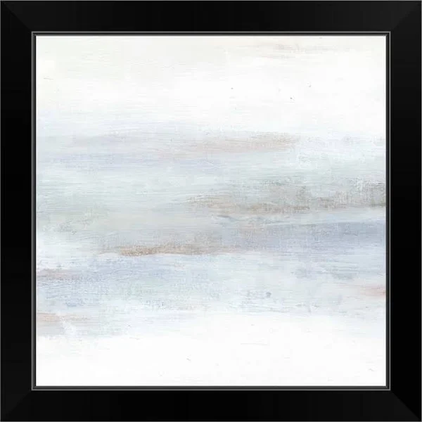 Cape Horizon II - Black Framed Wall Art, 16x16, Great Big Canvas