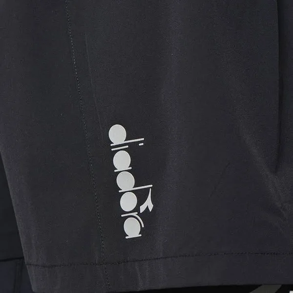 Diadora Double Layer Bermuda Black