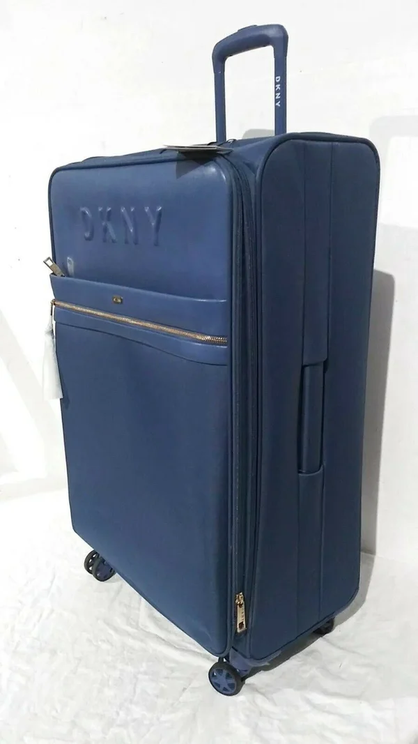Dkny Trademark 29x22 Softside Spinner - Colonial Blue
