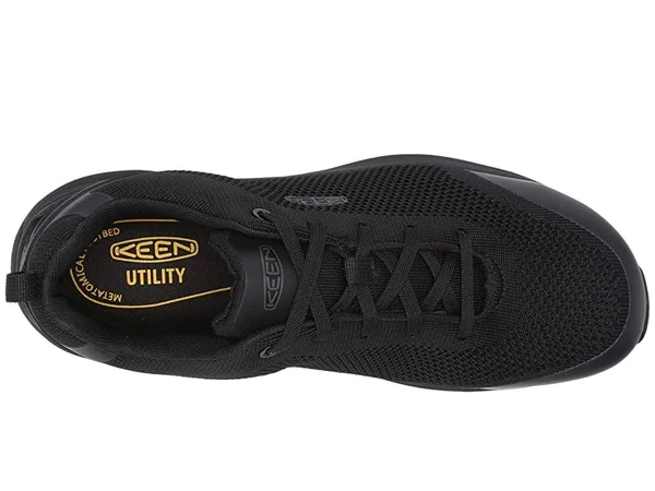 Keen Utility Sparta Aluminum Toe (Black/Black) Men's Shoes