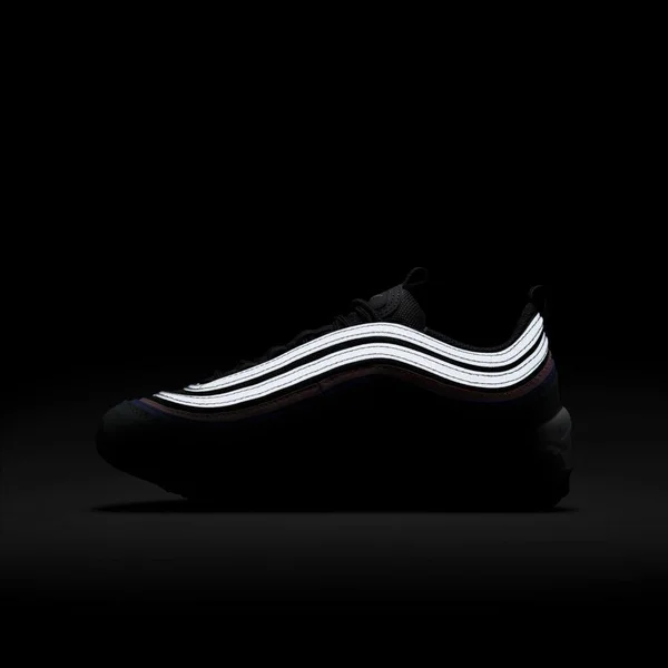 Nike Air Max 97 Big Kids& Shoes in Black, Size: 4.5Y, 921522-026