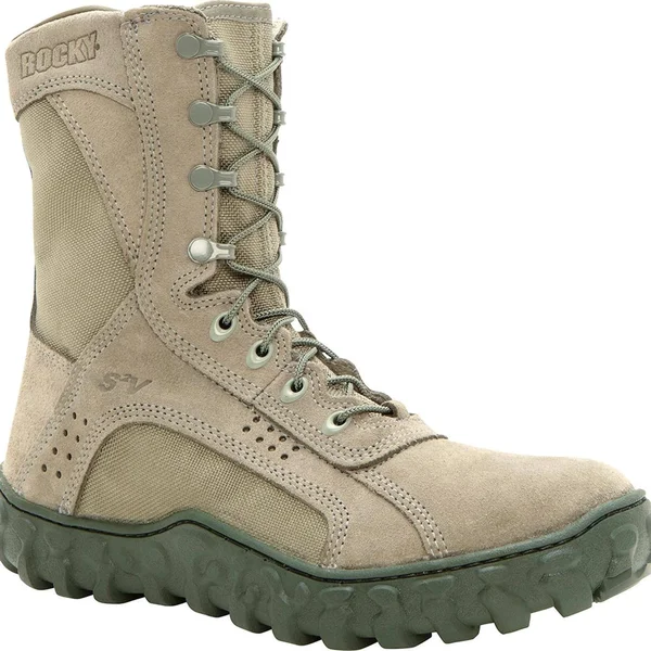Rocky 8in S2V Steel Toe Green