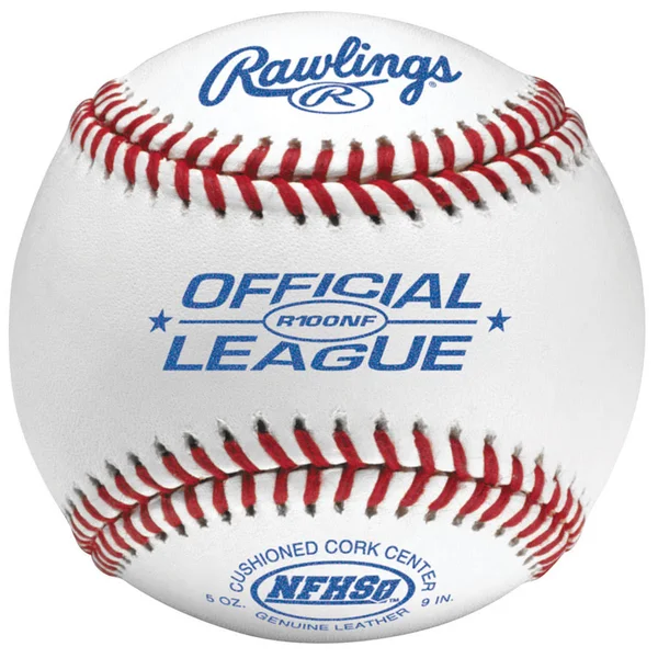 Rawlings High School Baseball with NFHS Stamp - White - 12 pack