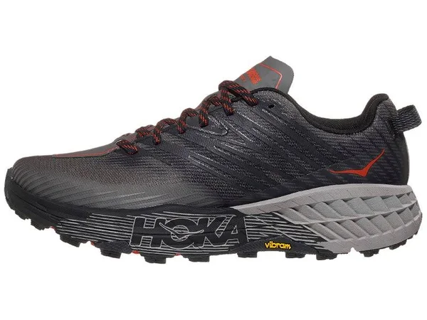 Hoka One One Men's Speedgoat 4 - 8 - Dark Gull Grey, Anthracite