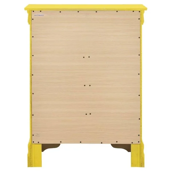Glory Furniture Louis Phillipe G3102-BC 4 Drawer Chest - Yellow