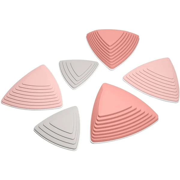 Jumpoff Jo Rocksteady Balance Stepping Stones for Kids, Promotes Balance & Coordination, Set of 6 Balance Blocks, Tall Set