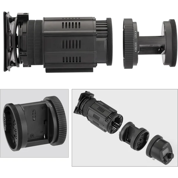 Genaray Contender LED Spot Focusing Light with Battery Module Kit (Bi-Color)