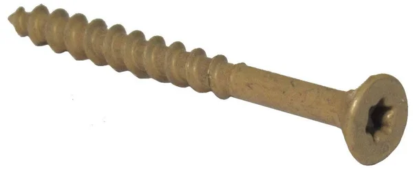 Grip Rite P312STTBK #10 x 3-1/2x22ch Exterior Star Drive Screws, Tan 25 lb Bucket