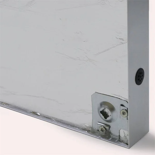 Ghent 36x22x24x22 1-Door Satin Aluminum Frame Enclosed Vinyl Bulletin Board - Stone