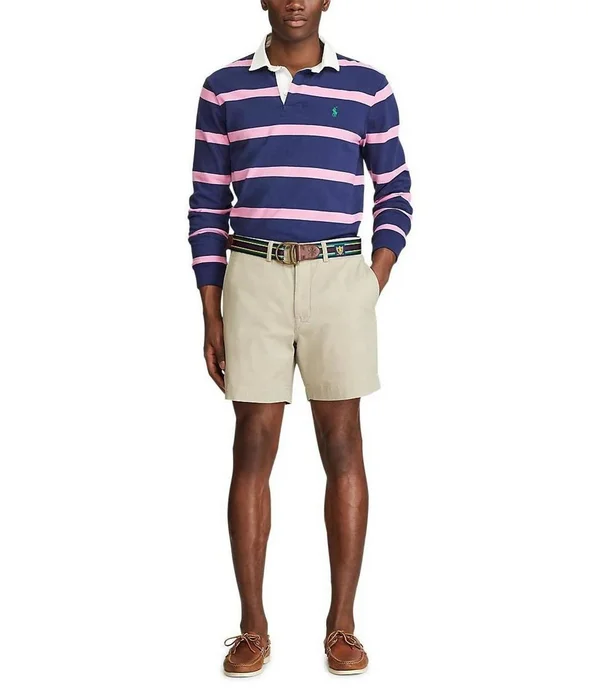 Polo Ralph Lauren Men's Stretch Classic Fit Shorts - Blue - 36