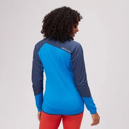 Ortovox Westalpen Swisswool Hybrid Jacket - Women's Safety Blue - M