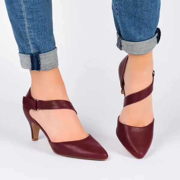 Journee Collection Women's Tillis Pumps - Silver
