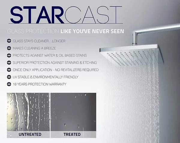 Aston Merrick 34 in. to 34.25 in. x 72 in. Frameless Hinged Neo-Angle Shower Enclosure in Stainless Steel