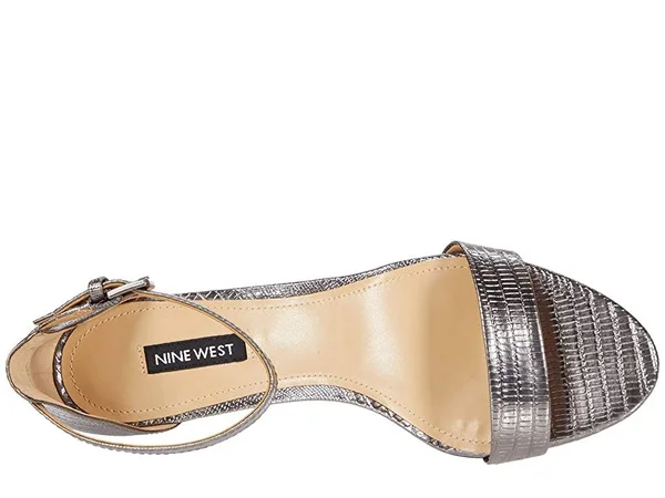 Nine West Pruce Women's Shoes Pewter : 6.5 M