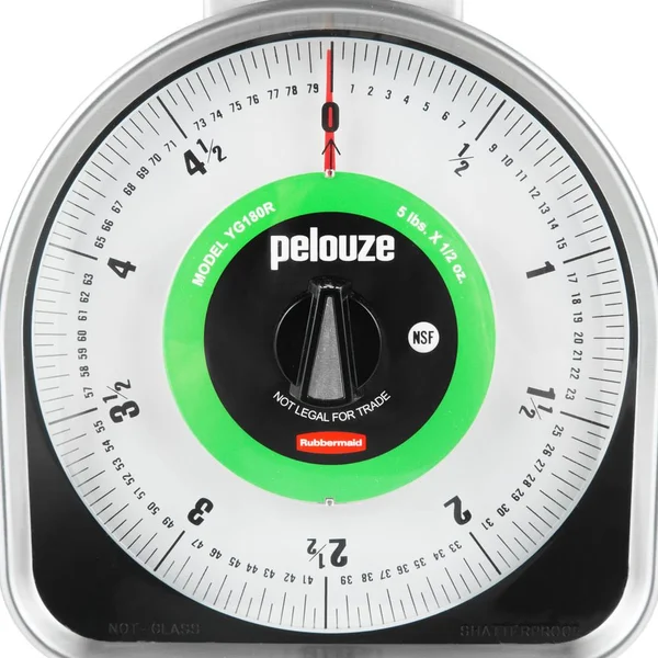 Rubbermaid FGYG180R Pelouze 5 lb. Y-Line Mechanical Portion Control Scale