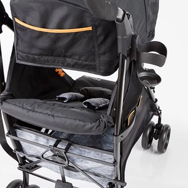 Summer Infant 3Dtote Convenience Stroller, Black/Grey