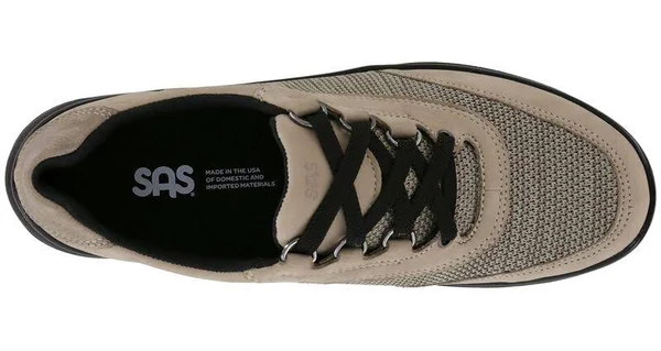 SAS Sporty Lux - Women's Athletic Shoe - Taupe/Stone 9 Slim