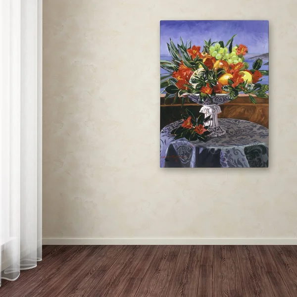 Trademark Fine Art David Lloyd Glover 'La Jolla Christmas' Canvas Art - 18x24