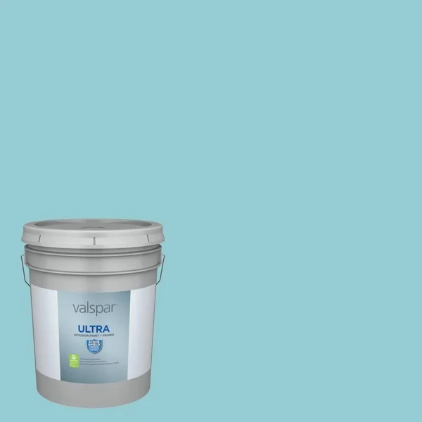 Valspar Ultra Eggshell Breezy Aqua Hgsw1335 Interior Paint (5-Gallon) - HGSW1335-935304