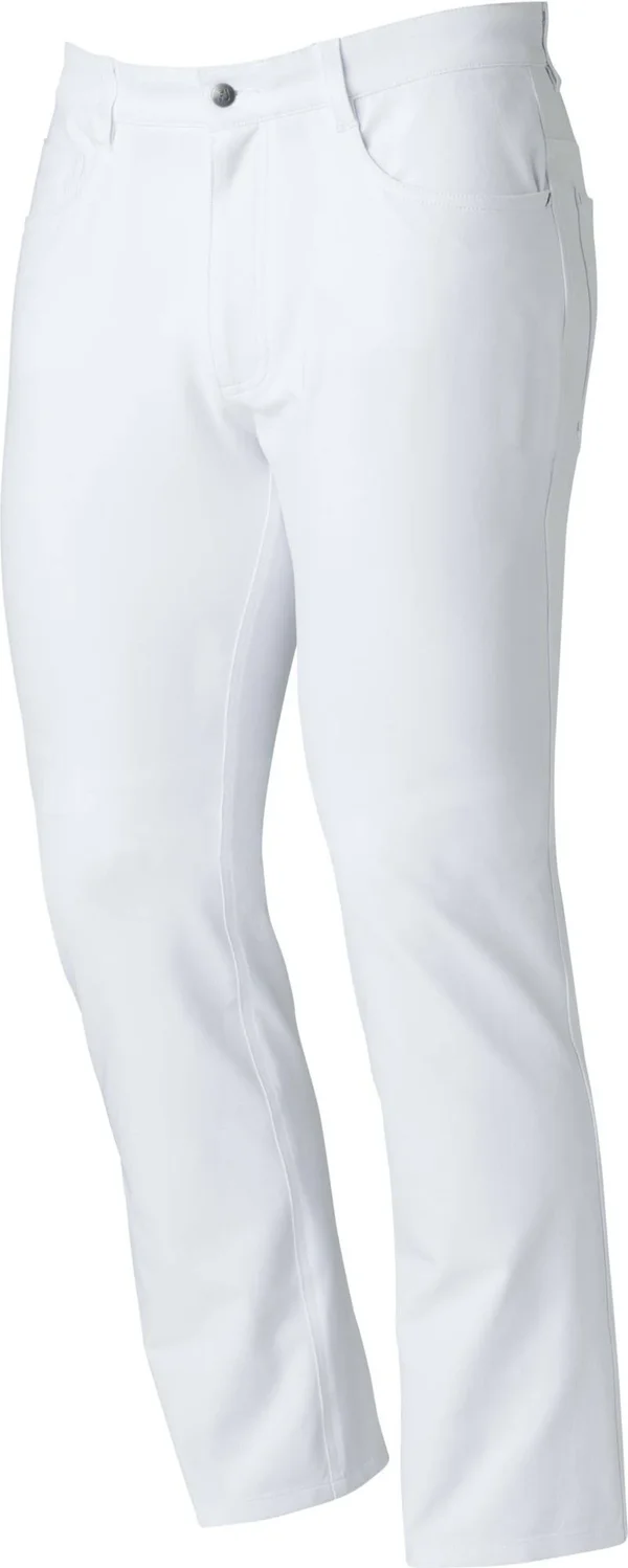 FootJoy Men's Performance Athletic Fit Golf Pants, White