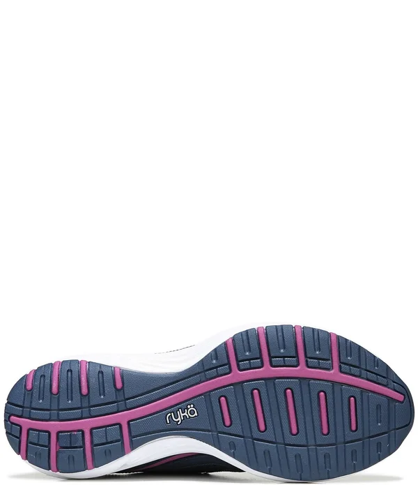 Ryka Women's Dash 3 Walking Shoes White, Silver 6.5, M