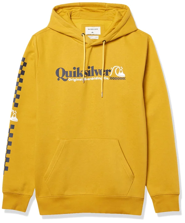 Quiksilver Check Yo Self Screen Fleece - Honey - Medium