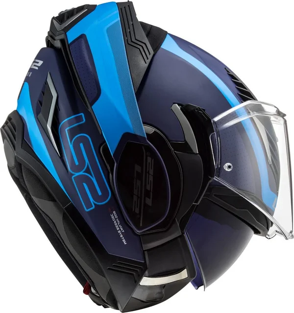 LS2 FF900 Valiant II Orbit, Modular Helmet - Matt-Blue - XXL