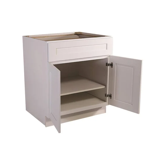 Design House 561472 Brookings 30-Inch Sink Base Cabinet, White Shaker