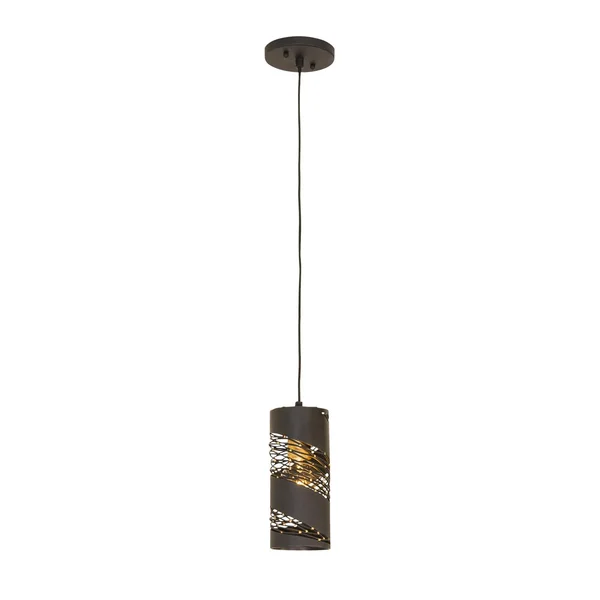 Varaluz Lighting 240M01MBFG Flow - 1 Light Cylinder Mini Pendant