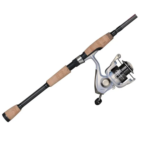 Pflueger Trion Spinning Rod and Reel Combo - 6&6x22 - Stainless/Brown
