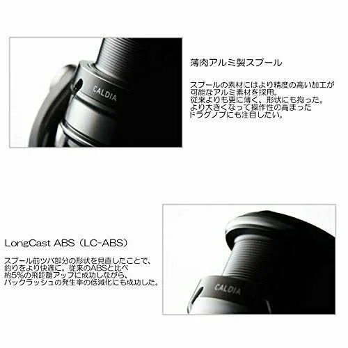 Daiwa Spinning Reel 18 Caldia LT1000S-P