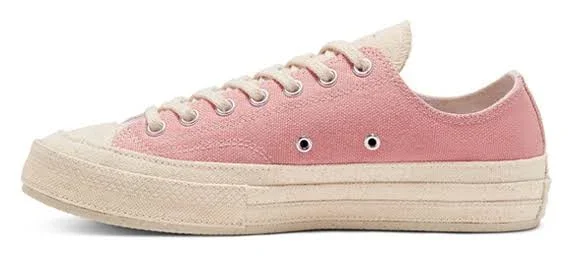 Converse Renew Chuck 70 Low &Tri-Panel Pack& MELLOW Rose/Plein Air/Egret/Optical White Canvas Shoes/Sneakers 167772C (Size: US 7