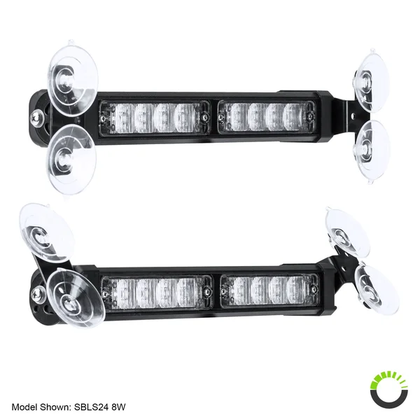 LAMPHUS SolarBlast Sbls64 29 inch 24W LED Traffic Advisor Light Bar - Amber White - Yellow