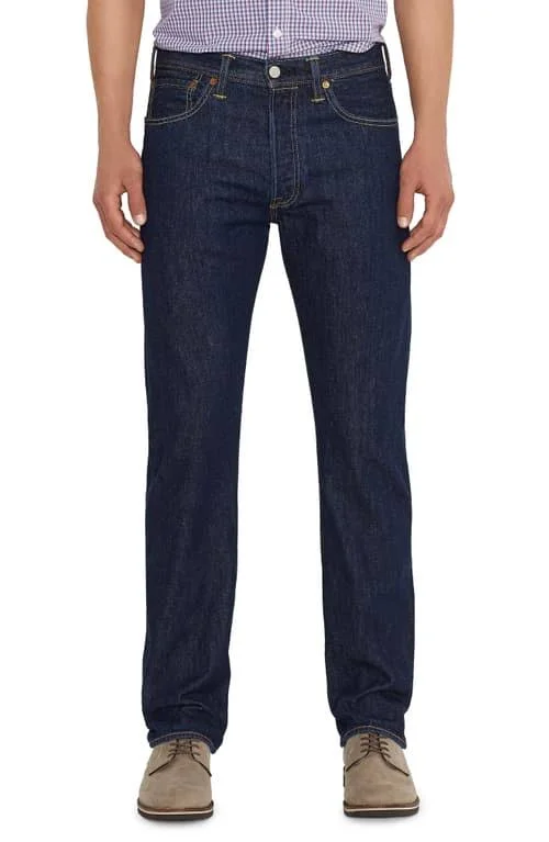 Levi&s 501 Original Straight Leg Jeans - Blue - 34 x 32