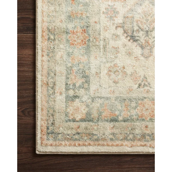Alexander Home Juliet Ultra-Soft Distressed Traditional Persian Rug - 7&6x22 x 9&6x22 - Beige, Multi