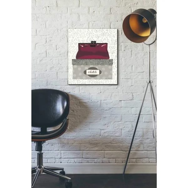 Epic Graffiti 'Tres Chic III' by Marco Fabiano, Canvas Wall Art, 26 inchx34 inch, Size: 26 x 34, Red