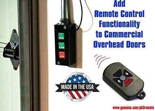 RF Remote Control System for Commercial Overhead Doors PB3-DRC