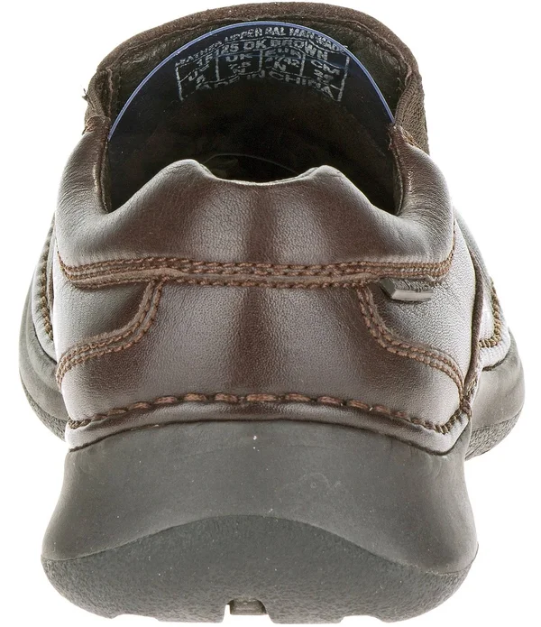 Hush Puppies Men's Lunar II Leather Shoes - Brown, 9