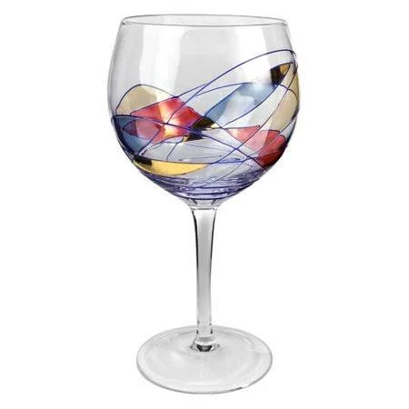 Ebern Designs Vilonia 18 oz. Crystal Goblet (Set of 4) - Clear