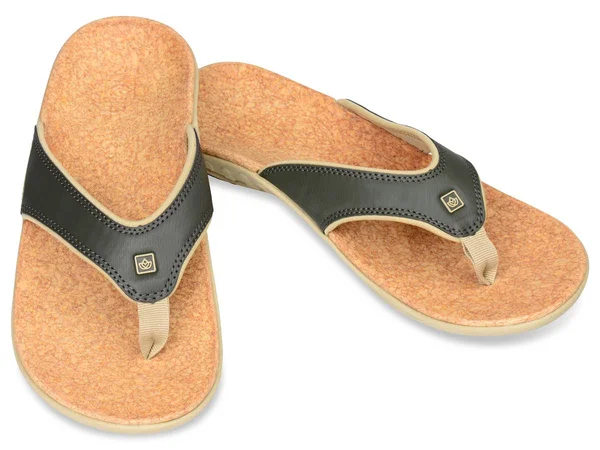 Spenco Yumi Leather - Men's Orthotic Sandals Dark Olive, Khaki - 10