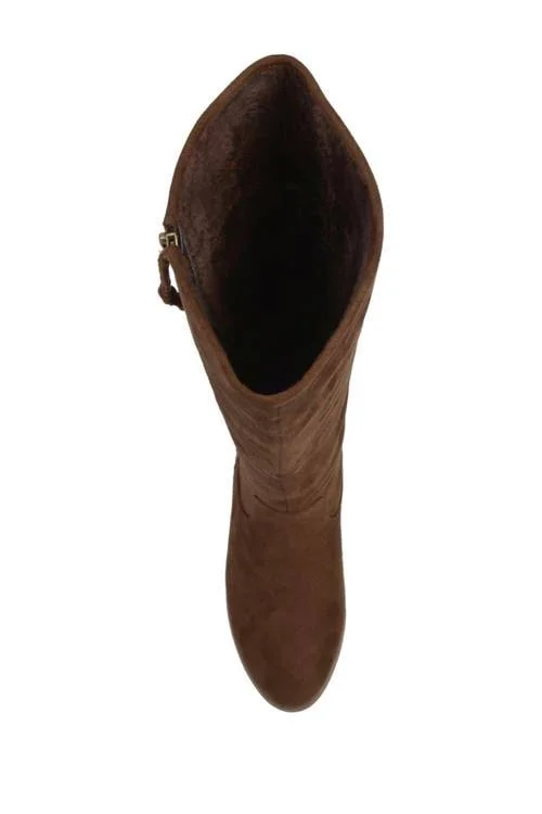 Journee Collection Women's Wide Calf Sanora Boot - Brown