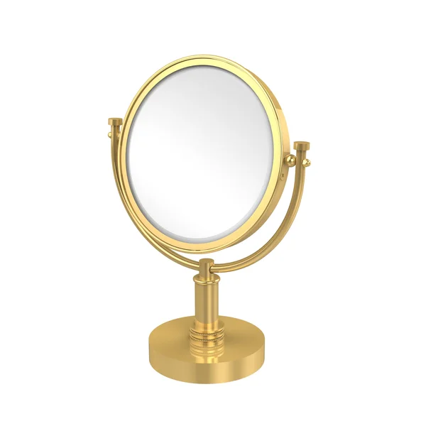 Allied Brass 8-in Vanity Top Make-Up Mirror 3X Magnification - Antique Pewter