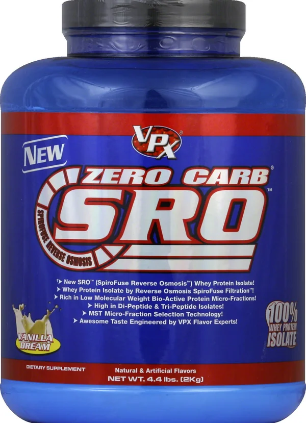 VPX Zero Carb SRO Whey Protein Isolate - Vanilla Dream - 4.4 lb