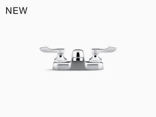 Kohler K-400T20-4ANL Triton Bowe 0.5 GPM Centerset Bathroom Sink Faucet with L Polished Chrome