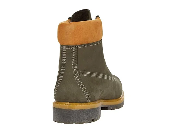 Timberland Men 6-Inch Premium Waterproof Boots Green 9.5