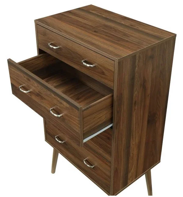 4D Concepts Montage Midcentury 4 Drawer Chest