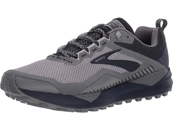 Brooks Cascadia 14 Men's Running Shoes Grey/Navy : 11 D - Medium